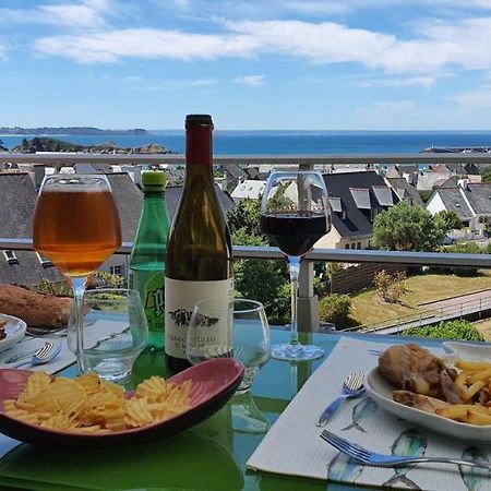 Appartement Bretagne Vue Mer Exceptionnelle Sur Les Hauts D'Erquy Au Calme ! Et Au Pied Du Gr34 Экстерьер фото