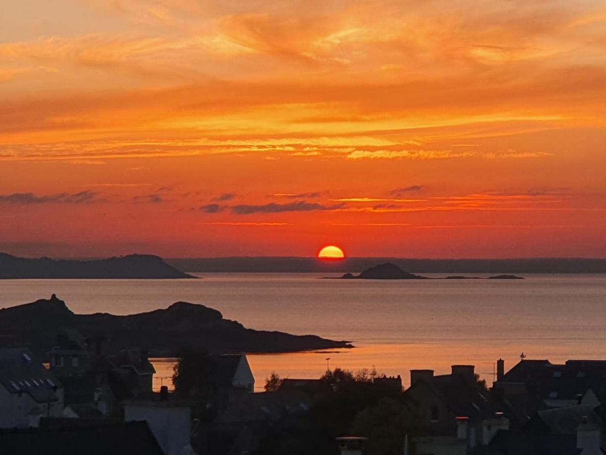 Appartement Bretagne Vue Mer Exceptionnelle Sur Les Hauts D'Erquy Au Calme ! Et Au Pied Du Gr34 Экстерьер фото
