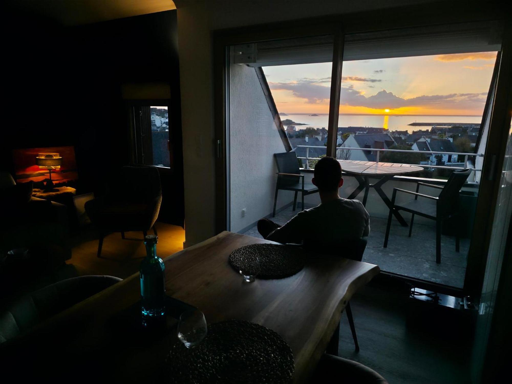 Appartement Bretagne Vue Mer Exceptionnelle Sur Les Hauts D'Erquy Au Calme ! Et Au Pied Du Gr34 Экстерьер фото